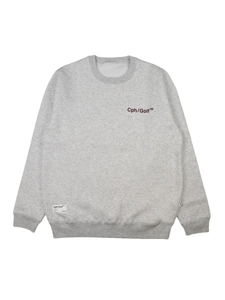 Captains Helm Golf / GENTLEMAN SWEAT PULLOVER -Ash Gray-