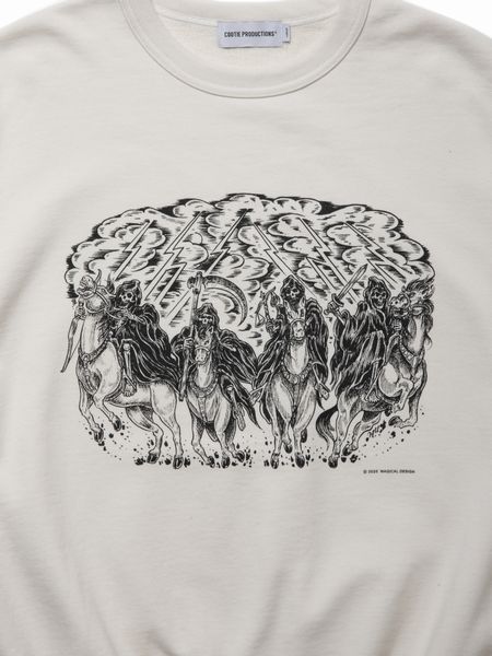 COOTIE PRODUCTIONS / Print Sweat Crew (Magical Design®) COOTIE PRODUCTIONS / Print Sweat Crew (Magical Design®)