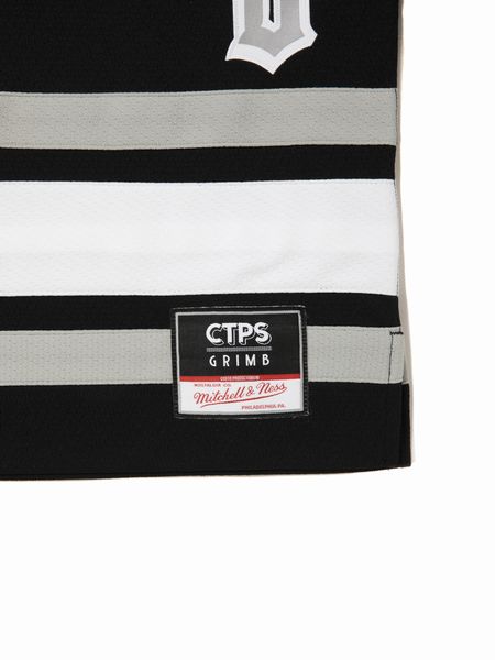 COOTIE PRODUCTIONS × MITCHELL & NESS / HOCKEY JERSEY -Black-