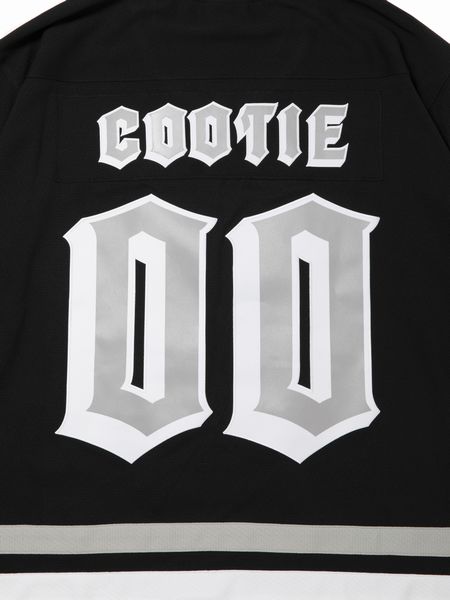 COOTIE PRODUCTIONS × MITCHELL & NESS / HOCKEY JERSEY -Black-