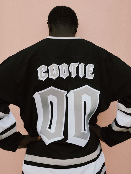 タイキサマ　専用COOTIE × Mitchell & Ness 上下 COOTIE PRODUCTIONS × MITCHELL & NESS / HOCKEY JERSEY -Black-