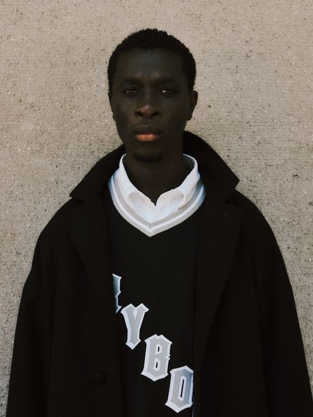 COOTIE PRODUCTIONS × MITCHELL & NESS / HOCKEY JERSEY -Black-
