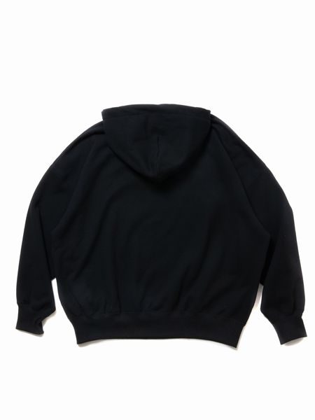COOTIE PRODUCTIONS / Open End Yarn Print Sweat Hoodie -Black-